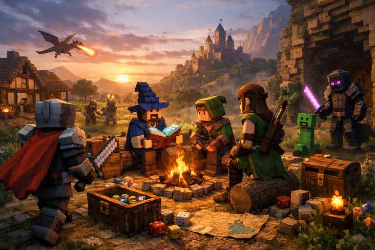 What Role Playing Game Modes Bring to the Minecraft Experience